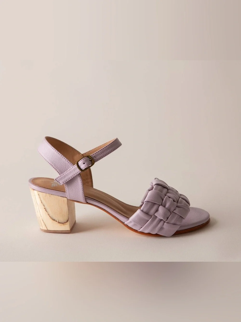 Fortress Lilah Handwoven Mid-Heel Sandals Handmade in Peru
